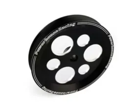 Powerhouse Racing Billet Aluminum Power Steering Pump Pulley Black Edition Toyota 1JZ | 2JZ